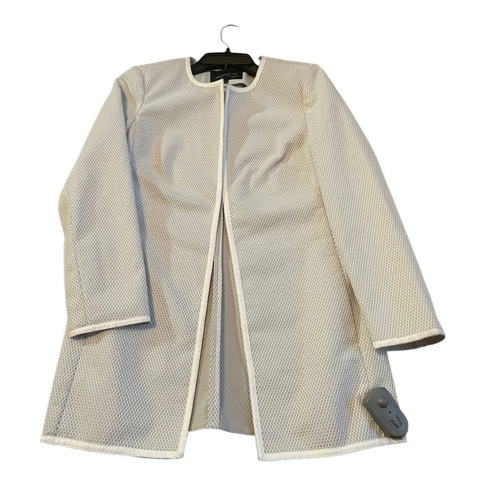 LAFAYETTE 148 New York gray and white Topper Jacket